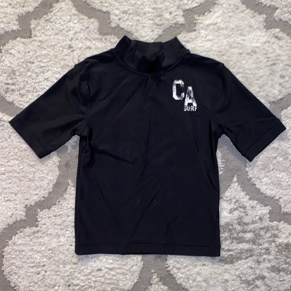 Cherokee Black Rashguard Boys Size XS 4/5